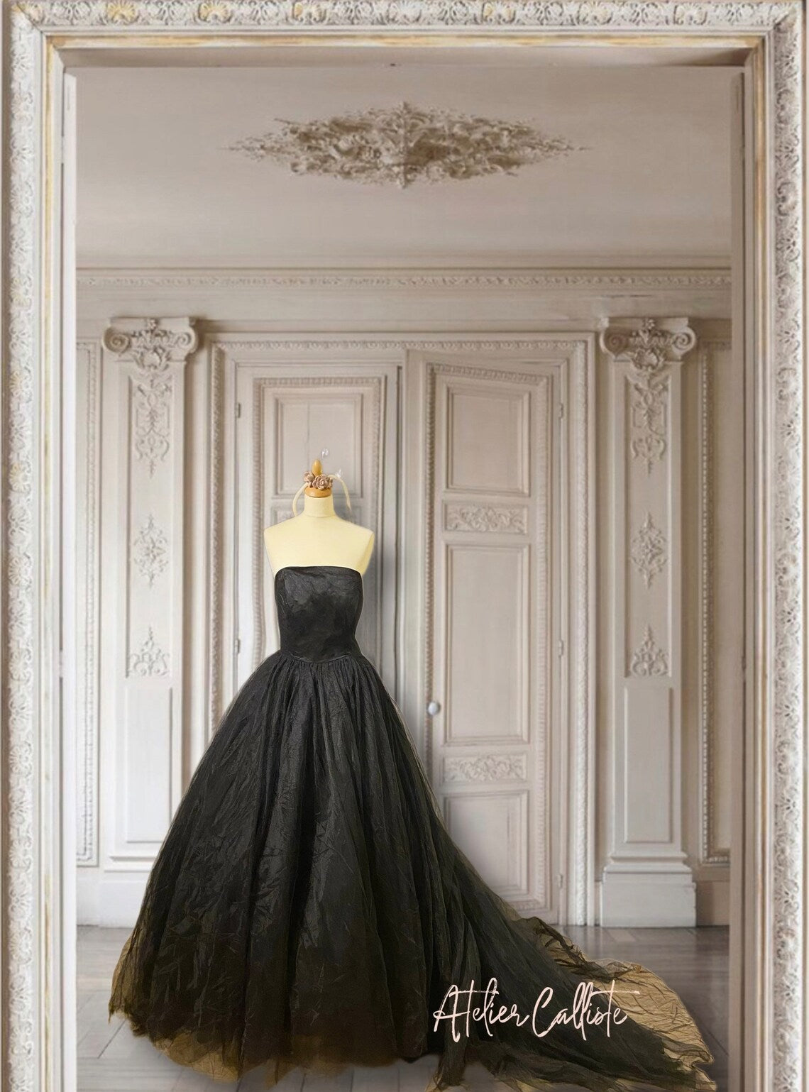 Black Swan dress - Atelier Calliste