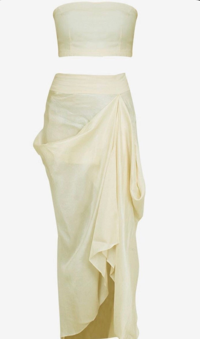 SILK Beach Calliste bride Wedding dress - Atelier Calliste