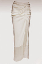 Sexy Satin skirt with tassels - Atelier Calliste