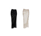 Sexy Satin skirt with tassels - Atelier Calliste