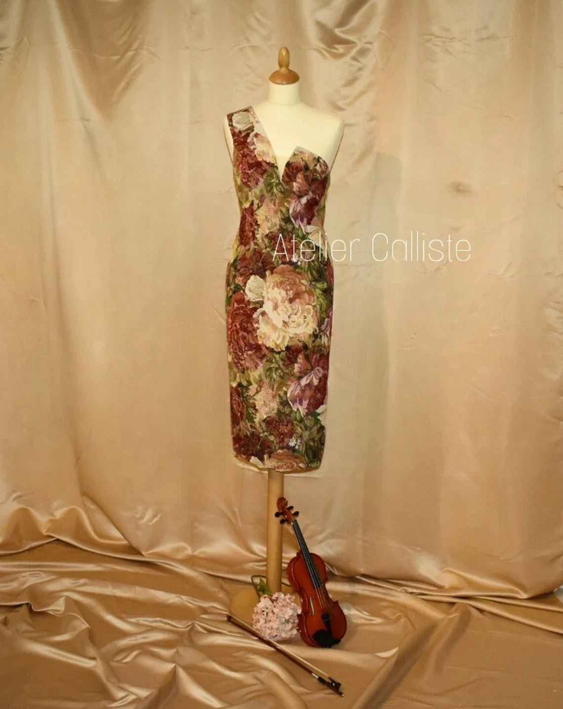 Flower Blossom midi dress - Atelier Calliste