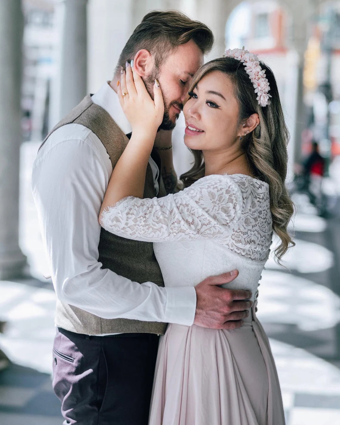 Woods Nymph wedding skirt - Atelier Calliste
